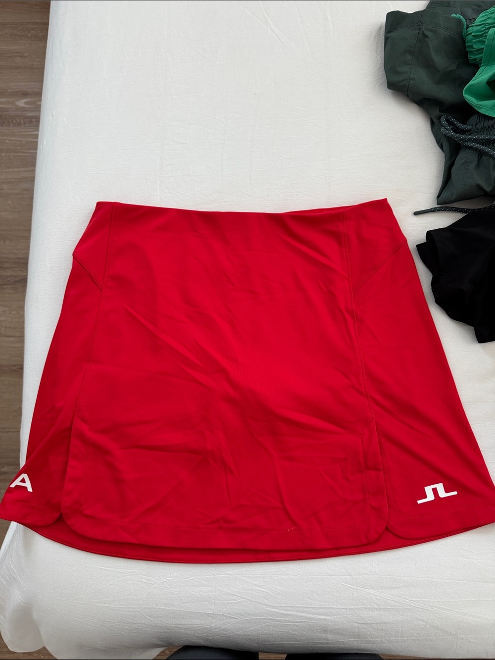 JL Red Women's Golf Skort